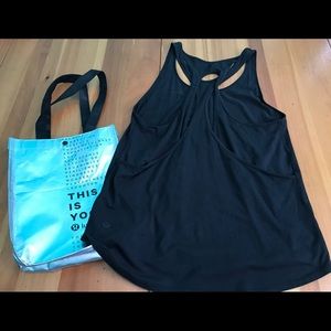EUC Lululemon Black Twist Tank 6